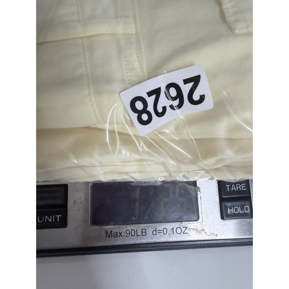 NWT J McLAUGHLIN Parker Mens Pants Size 40 X 33‎ Pale Yellow Chino - Picture 12 of 12